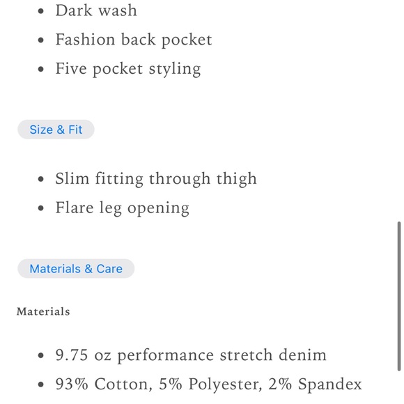 Ariat Girl's Dresden Stretch Fit Flare Jean - Picture 4 of 8